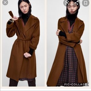 ✨TRADE/Zara wool blend coat